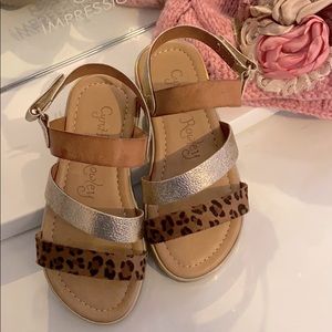 Toddler Cheetah Print Sandal